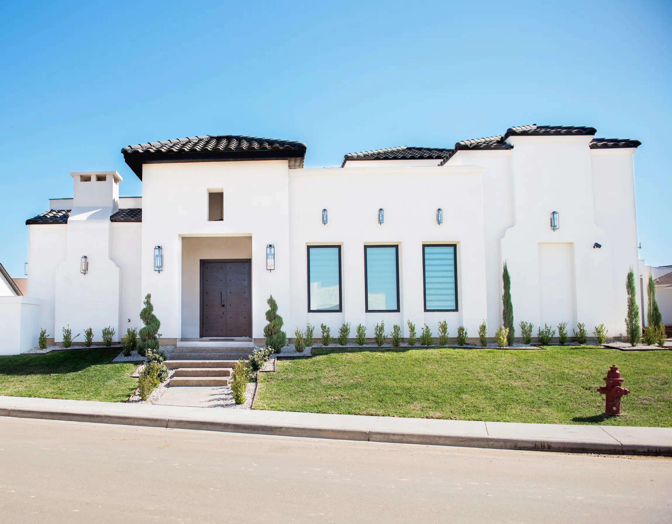 Contemporary White Villa